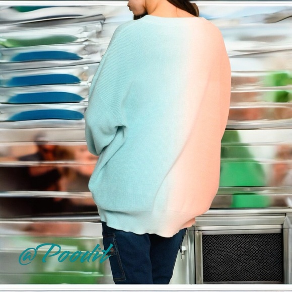 SIGNATURE 8 Beautiful oversized light knit sweater S M L - Picture 2 of 5